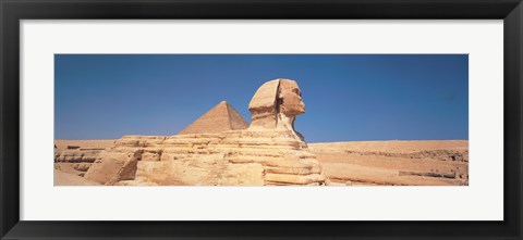 Framed Sphinx Giza Egypt Print