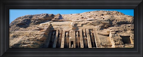 Framed Great Temple of Abu Simbel Egypt Print