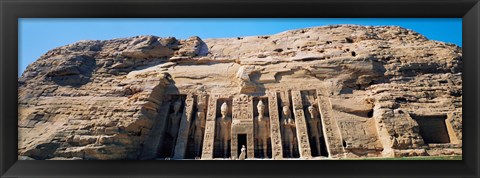 Framed Great Temple of Abu Simbel Egypt Print