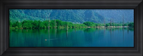 Framed Kamikouchi Taisho-Ike Nagano Japan Print