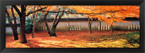 Framed Takagamine Shouzan Kyoto Japan Print