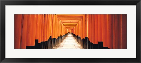 Framed Fushima-Inari Kyoto Japan Print