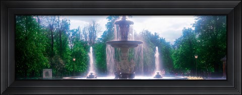 Framed Retiro Park Madrid Spain Print