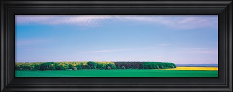 Framed Fin Island Denmark Print