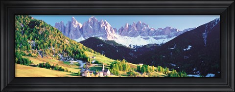Framed Dolomite Italy Print