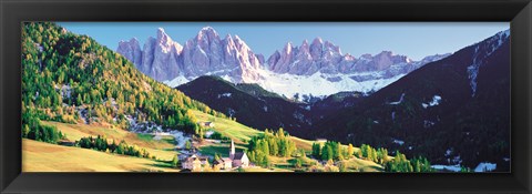 Framed Dolomite Italy Print