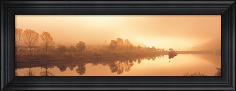Framed Mosel River Germany Print