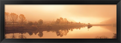 Framed Mosel River Germany Print