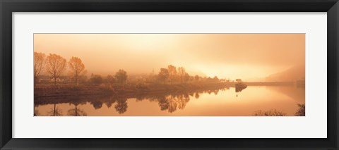 Framed Mosel River Germany Print