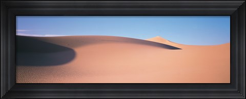 Framed Sand Dunes Death Valley NV USA Print