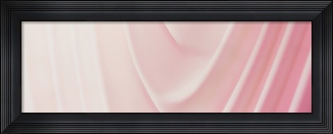 Framed Pink Satin Print