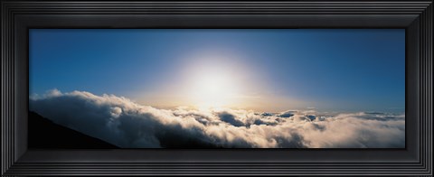 Framed Norikura at sunrise Gifu Japan Print