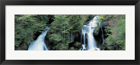 Framed Ryuzu Waterfall Nikko Tochigi Japan Print