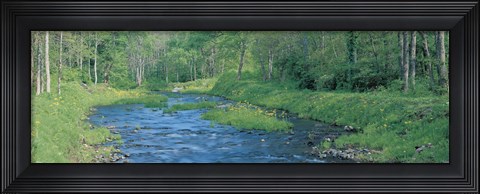 Framed Nagase River Bandai Kogen Fukushima Japan Print