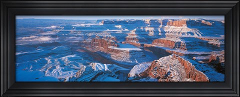 Framed Dead Horse Point State Park w\ Canyonlands National Park UT USA Print