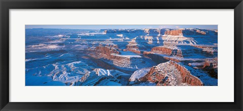 Framed Dead Horse Point State Park w\ Canyonlands National Park UT USA Print