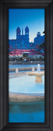 Framed Spanish Steps Rome Italy Print
