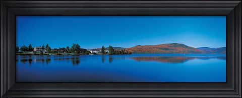 Framed Blue Water at Laurentide, Quebec, Canada Print