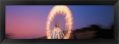 Framed France, Paris, Tuilleries Print