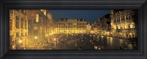Framed Grand Place Brussels Belgium Print