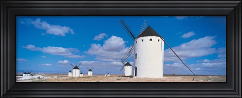 Framed Campo de Criptana La Mancha Spain Print