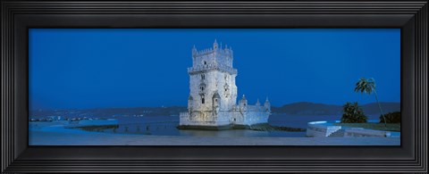 Framed Torre de Belem Lisbon Portugal Print