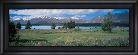 Framed Tekapo Lake South Island New Zealand Print