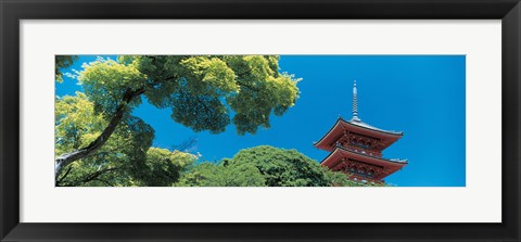 Framed Kiyomizu Temple Kyoto Japan Print