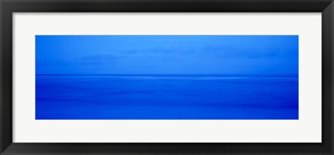 Framed Cloud over the sea at dusk, Bandon Beach, Bandon, Coos County, Oregon Print