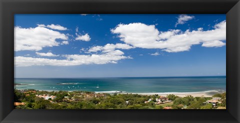 Framed Clouds over the sea, Tamarindo Beach, Guanacaste, Costa Rica Print