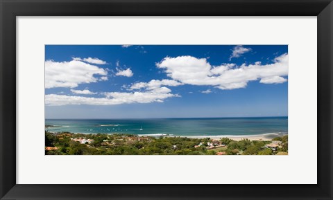 Framed Clouds over the sea, Tamarindo Beach, Guanacaste, Costa Rica Print