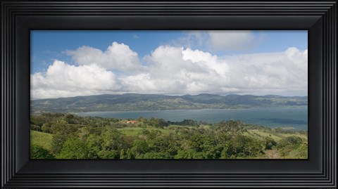 Framed Clouds over a lake, Arenal Lake, Guanacaste, Costa Rica Print