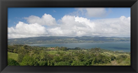 Framed Clouds over a lake, Arenal Lake, Guanacaste, Costa Rica Print