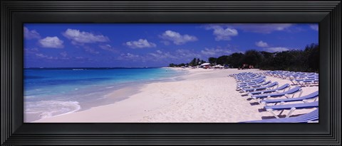 Framed Shoal Bay Beach, Anguilla Print