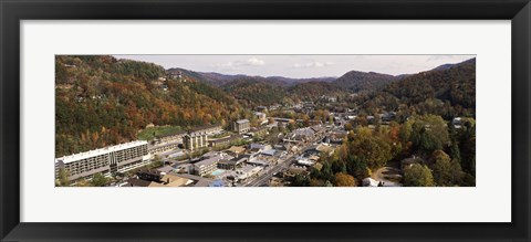 Framed Gatlinburg, Sevier County, Tennessee Print