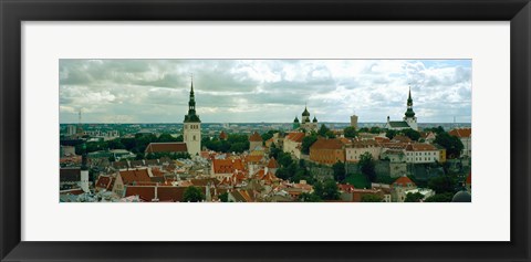 Framed Old Town, Tallinn, Estonia Print