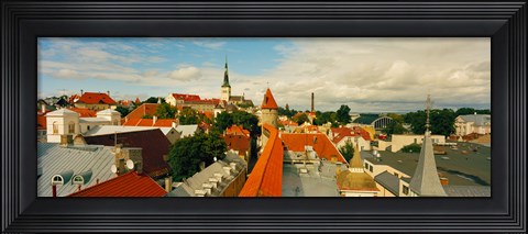 Framed Buildings in a town, Tallinn, Estonia Print