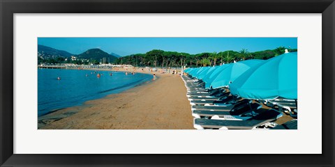 Framed French Riviera, Provence-Alpes-Cote d&#39;Azur, France Print