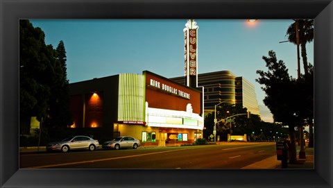 Framed Kirk Douglas Theatre, Culver City, Los Angeles County, California, USA Print