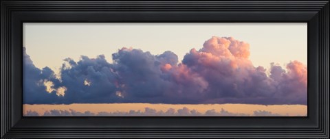 Framed Clouds in the sky, Los Angeles, California Print