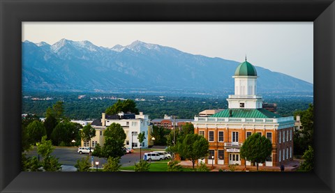 Framed Salt Lake City Council Hall, Capitol Hill, Salt Lake City, Utah, USA Print