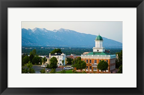 Framed Salt Lake City Council Hall, Capitol Hill, Salt Lake City, Utah, USA Print