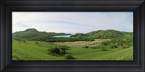 Framed Island, Rinca Island, Indonesia Print