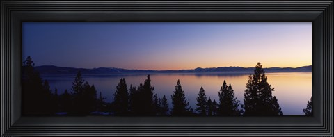 Framed Lake Tahoe, California Print