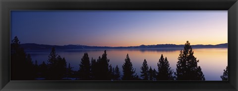 Framed Lake Tahoe, California Print