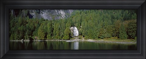 Framed Chatterbox Falls at Princess Louisa Inlet, British Columbia, Canada (horizontal) Print