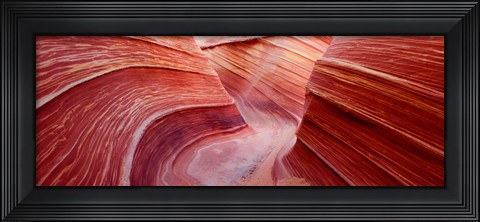 Framed Wave, Coyote Buttes, Utah, USA Print