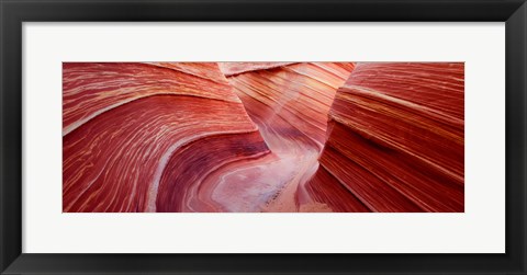 Framed Wave, Coyote Buttes, Utah, USA Print