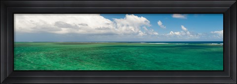 Framed Lagoon, Chamarel, Mauritius Island, Mauritius Print