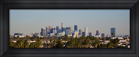 Framed Downtown Los Angeles, City of Los Angeles, California, USA Print